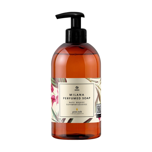 Мыло парфюмированное GRASS "Milana" Green Stalk 300мл   125452