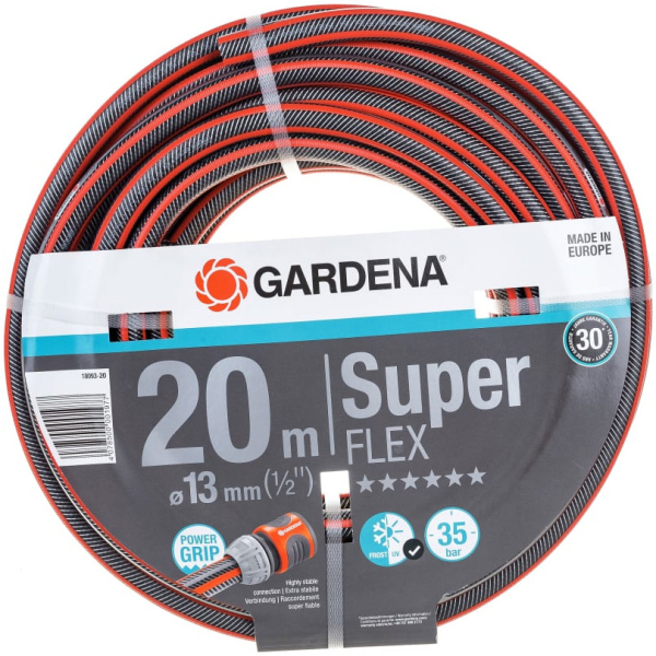 Шланг Gardena SuperFlex 12x12 1/2" 20 м     18093-20.000.00