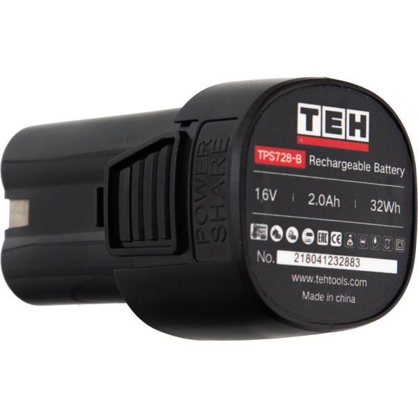 Аккумуляторная батарея для секатора 16V TEH TPS728-B