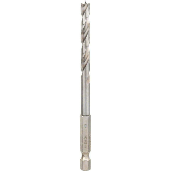 Сверло BOSCH HEX 1/4" 6*63 по дереву спиральное    2.608.595.522