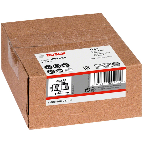Диск абразивный BOSCH 90-110 мм конусный чашечный К60     1.608.600.241