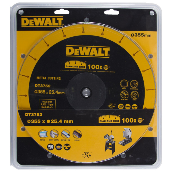 Диск алмазный DEWALT DT 3752 355*25,4 мм сегмент