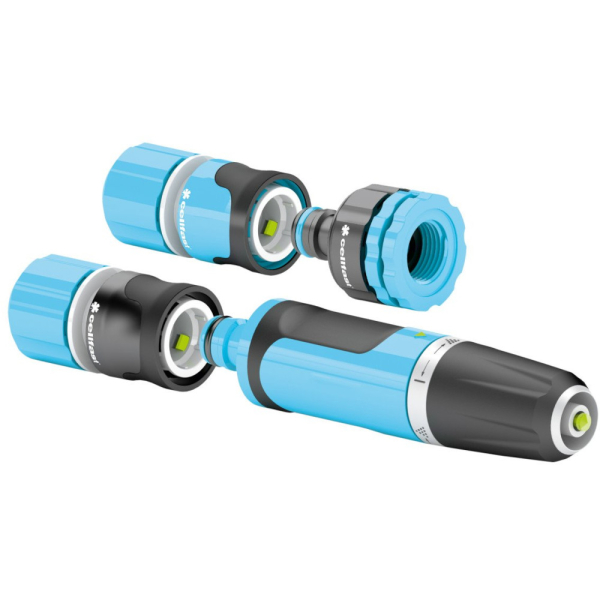 Пистолет для полива CELLFAST ERGOLINE прямой 1/2" + набор