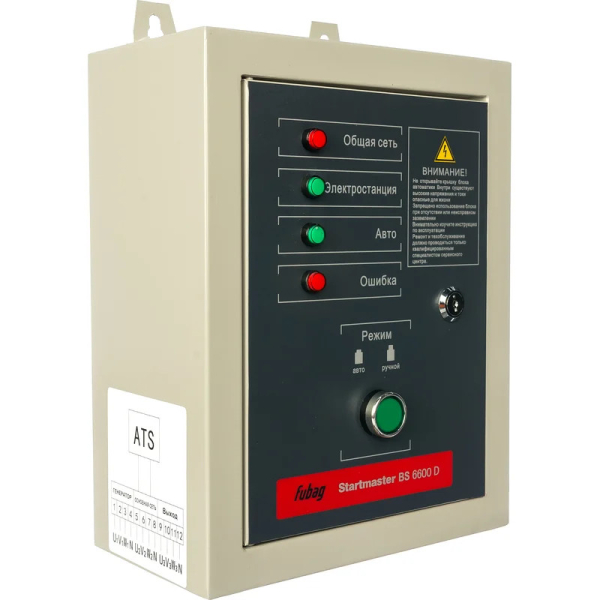 Блок автоматики Fubag Startmaster BS6600 D (400V)