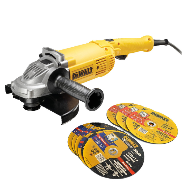 УШМ DEWALT DWE 492 D10 + набор дисков