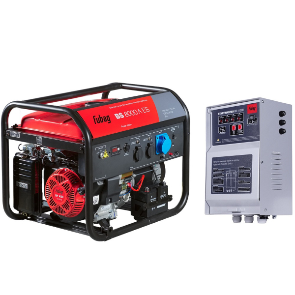Электростанция Fubag BS 8000 A ES бензиновая+Блок автоматики Fubag Startmaster BS11500 (230V)   