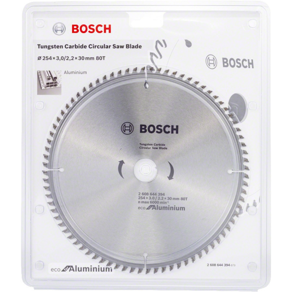 Диск пильный BOSCH Multi ECO 254*30*80T