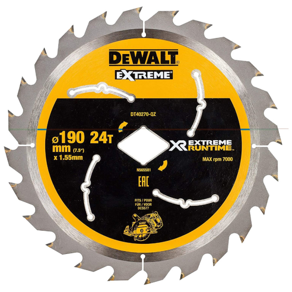 Диск п/п DEWALT DT 40270  190*30*24