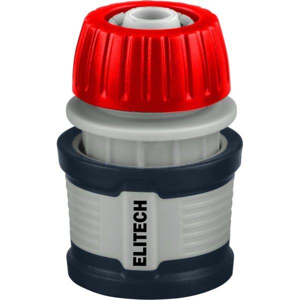 Соединитель ELITECH Garden для шланга 1/2" аквастоп   HF 011WS