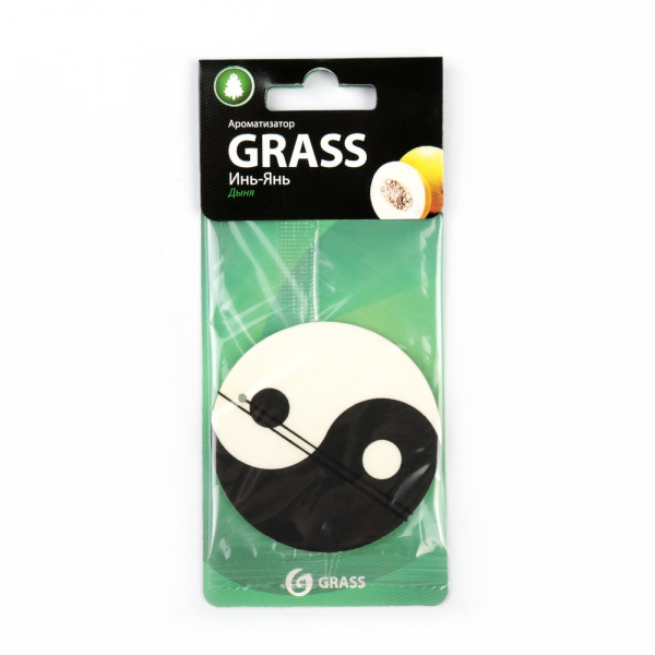 Ароматизатор картонный GRASS Инь Янь Дыня    ST-0394