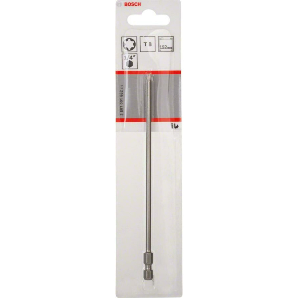 Насадка отверточная BOSCH TORX T8 XH 152 мм   2.607.001.662