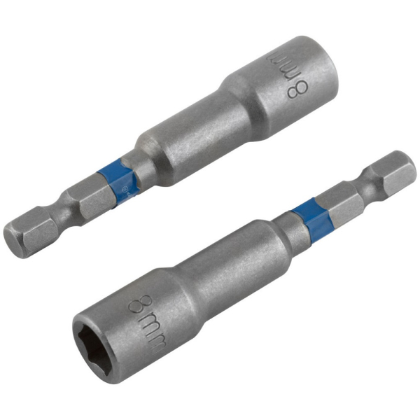 Биты Cutop Profi с торцевыми магнитными головками (8 мм,65 мм) 2 шт   83-554