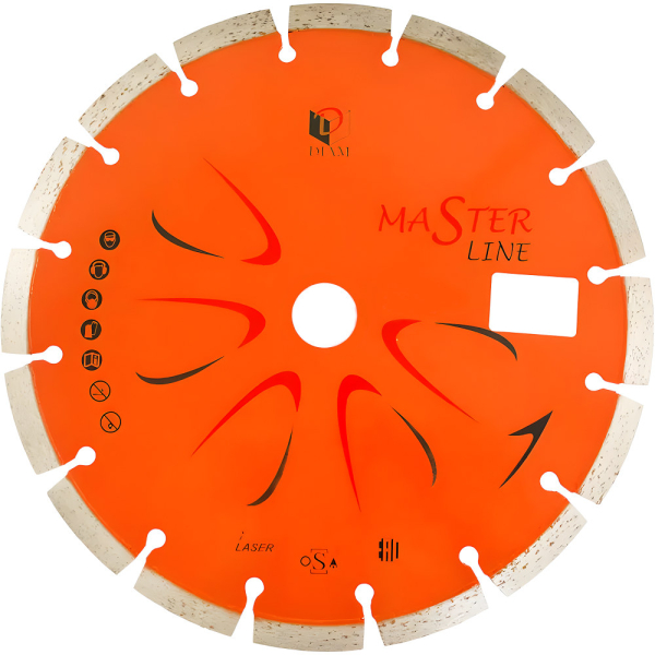 Диск алмазный DIAM MASTERLINE универсал 230*22.2 мм сегмент