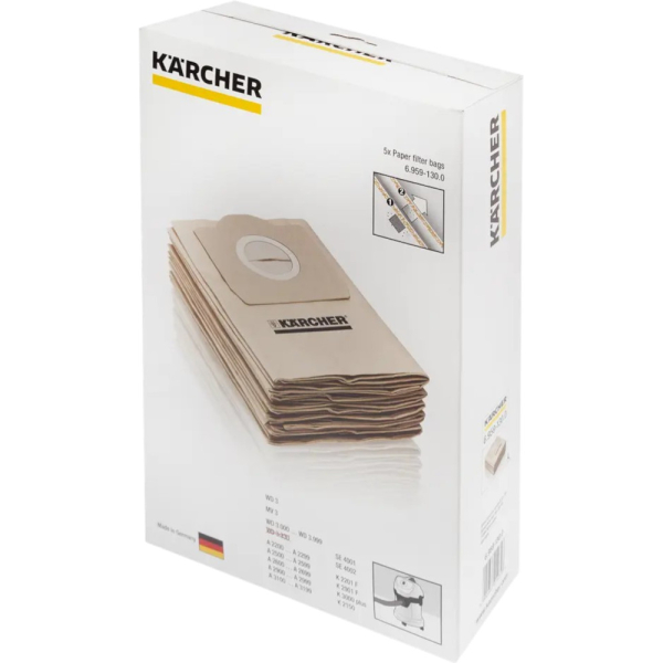 Мешки для пылесоса Karcher WD 3.300 (5 шт.)