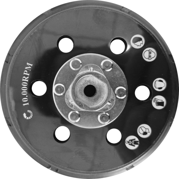 Тарелка опорная для полировальной шлифмашины TEH TAP12509-2