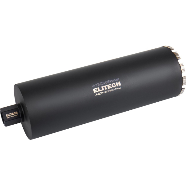 Коронка алмазная ELITECH 152*450 1/4" с охлаждением   1110.012400