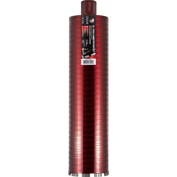 Сверло алмазное DIAM 122x450х1/4 UNC Extra Line Titan HIT по бетону   313040
