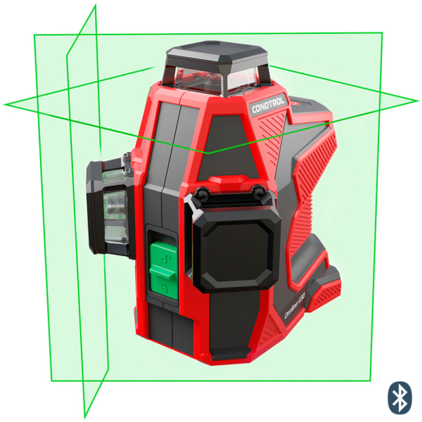 Лазерный уровень CONDTROL Omniliner 3D G + дальномер Sputnik 30   1-2-177