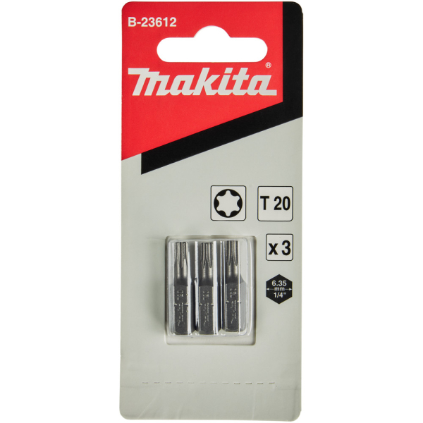 Бита Makita C-form T20-25 мм 3 шт   B-23612