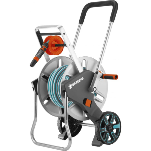 Тележка Gardena металлическая AquaRoll M с комплектом для полива   18547-40.000.00