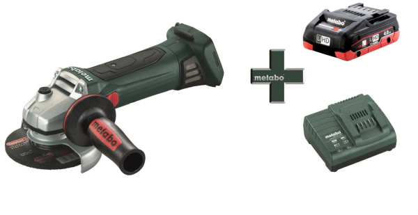 УШМ аккумуляторная Metabo W 18 LTX 125
