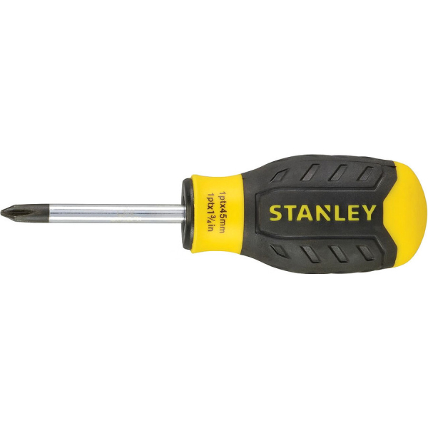 Отвертка STANLEY CUSHIONGRIP шлиц Phillips 1x45мм     0-64-931