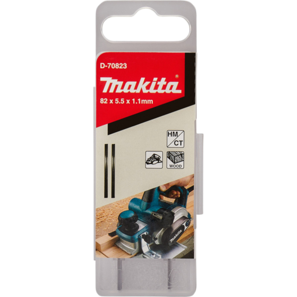 Ножи Makita 82 мм для рубанка 2 шт   D-70823