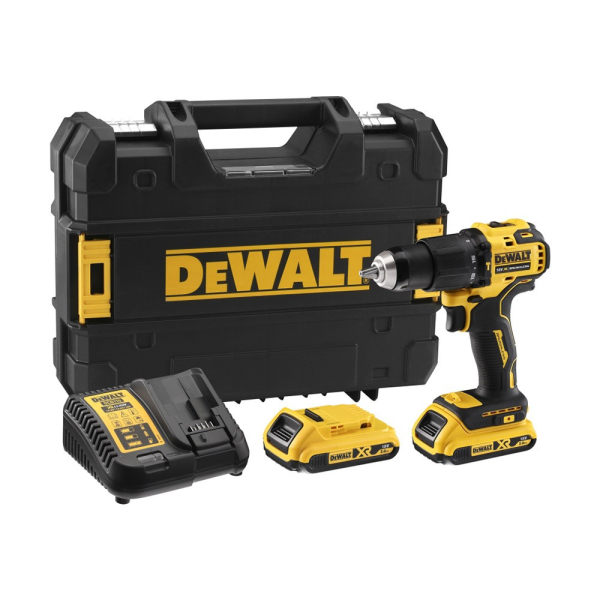Дрель аккумуляторная DEWALT  DCD 709 D2T  18v 2.0Ah Li-Ion