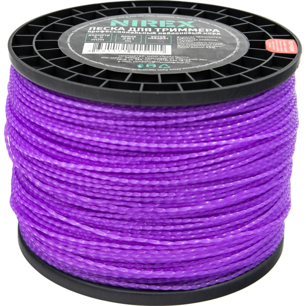 Леска NIREX TWISTED 3,5*281 м (витой квадрат)   NTS35281-85