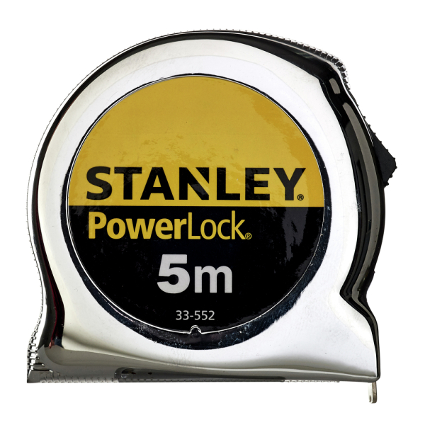Рулетка STANLEY MICRO POWERLOCK  измерительная 5м*19мм     0-33-552