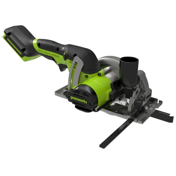 Пила дисковая аккумуляторная мини GREENWORKS 24 V без акк и з/у   1501207