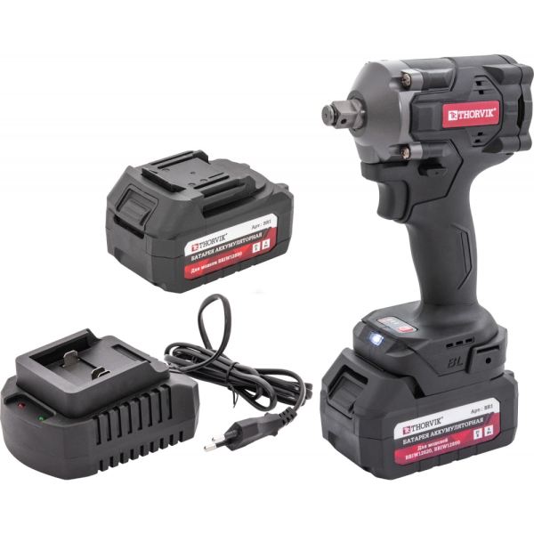 Гайковерт аккумуляторный THORVIK BBIW 12620