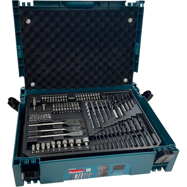 Набор насадок Makita Makpac 70 шт.   E-24913