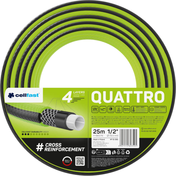Шланг CELLFAST QUATTRO 1/2" 25 м