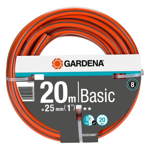 Шланг Gardena Basic 1" 20м   18146-29.000.00