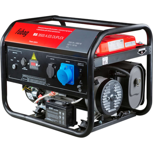 Электростанция Fubag BS 3500 A ES DUPLEX бензиновая