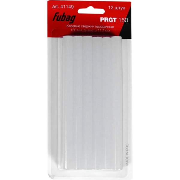 Клеевые стержни Fubag PRGT 150 прозрачные   41149 