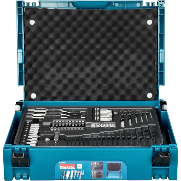 Набор насадок Makita Makpac 70 шт.   E-24907
