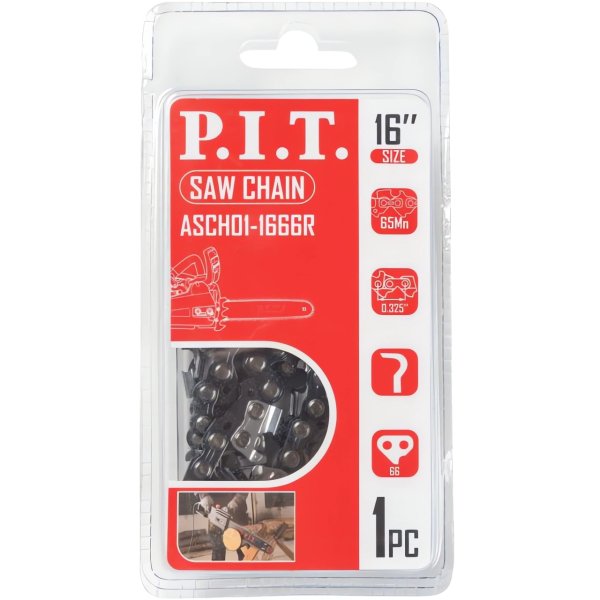 Цепь P.I.T. 16" 0,325-1,3-66   ASCH01-1666R
