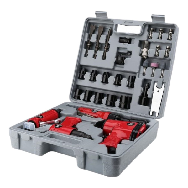 Набор пневмоинструмента DEKO Premium 34 предмета   018-0908