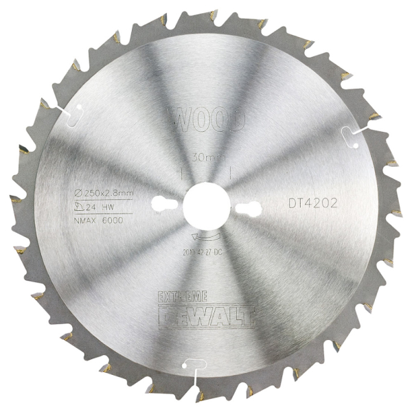 Диск п/п DEWALT DT 4202   250*30*24