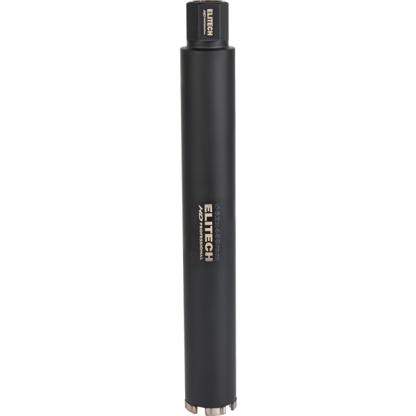 Коронка алмазная ELITECH 62*450 1/4" с охлаждением   1110.011500