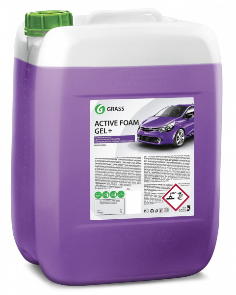 Моющее средство для бесконтактной мойки GRASS "Active Foam Gel Plus" 24кг
