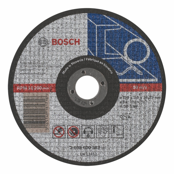Диск абразивный BOSCH 150*22*2,5 металл     2.608.600.382