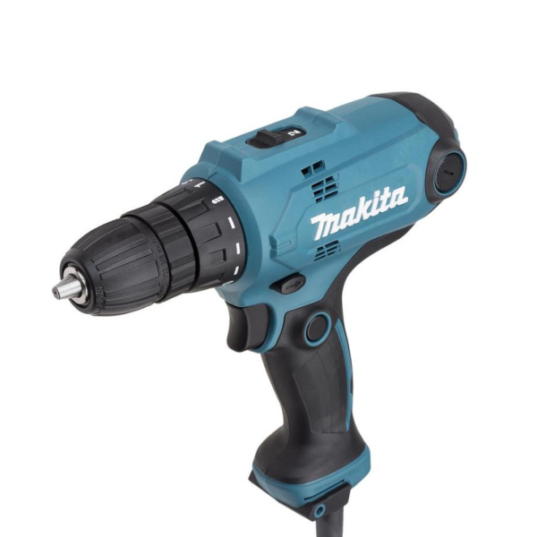 Дрель-шуруповерт Makita DF 0300 X3 + набор бит 10 шт