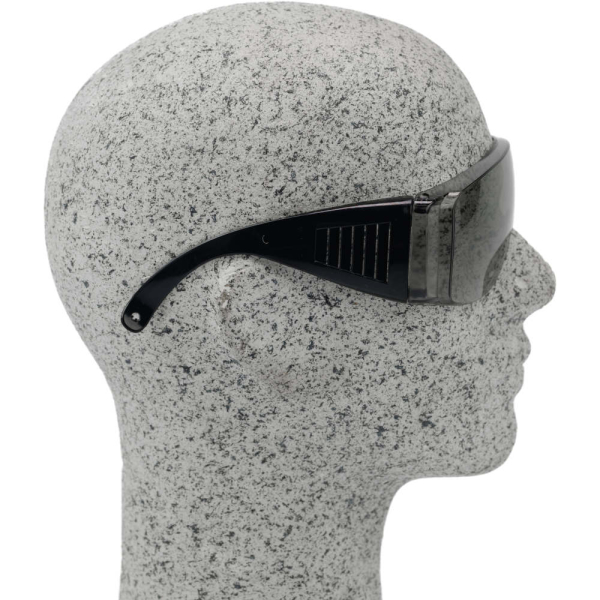 Очки защитные CHAMPION с дужками дымчатые   C1007