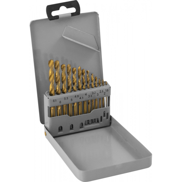 Набор сверл THORVIK по металлу HSS-TIN 13 штук   TDBS13