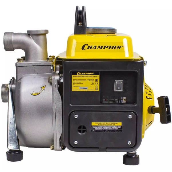 Мотопомпа CHAMPION GP 40-II