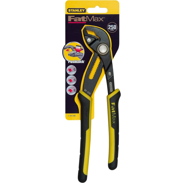 Плоскогубцы STANLEY FATMAX XL GROOVE JOINT переставные 250мм     0-84-648