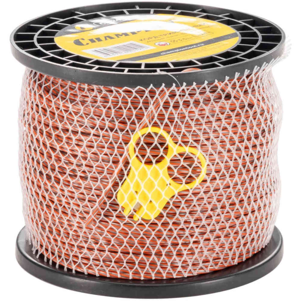 Леска CHAMPION Whisper-twist 3,5*124 м (витой квадрат)+нож   C7124